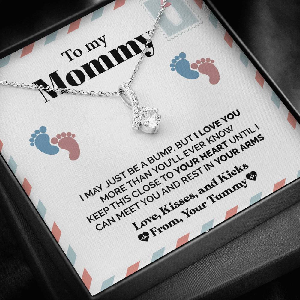 litzzy To My Mommy - Alluring Necklace - Love, Kisses, and Kicks Jewelry   