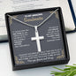 litzzy To My Amazing Soulmate - If I Could Give You One Thing In Life - Litzzy Cross Necklace - To My Soulmate, Gift For Soulmate Jewelry   