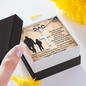 litzzy To My Dad - The Superhero In My Life - To My Dad necklace, dad gifts from daughter, dad gifts from son, Thank you Dad gift, Son daughter to Dad Gift Jewelry   