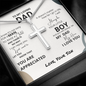 litzzy Dad - You Are Appreciated - Cross Necklace - To My Dad necklace, dad gifts from daughter, dad gifts from son, Thank you Dad gift, Son daughter to Dad Gift Jewelry   