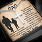 litzzy To My Dad - The Superhero In My Life - To My Dad necklace, dad gifts from daughter, dad gifts from son, Thank you Dad gift, Son daughter to Dad Gift Jewelry   