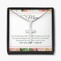 litzzy Litzzy Cross Necklace To my Mom, I Love You Mom I Really Do  Mothers Day Jewelry, Necklace gifts set from Son, Daughter Jewelry   