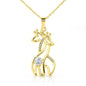 litzzy Litzzy Necklace To My Dearest Mom Stand Tall, mothers day gift,mother daughter jewelry, birthday gift Jewelry   