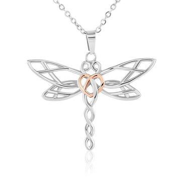 litzzy This 2021 - Stay Strong - Dragonfly Necklace Jewelry   