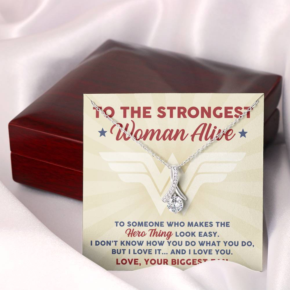 litzzy To The Strongest Woman Alive - Alluring Necklace Jewelry   
