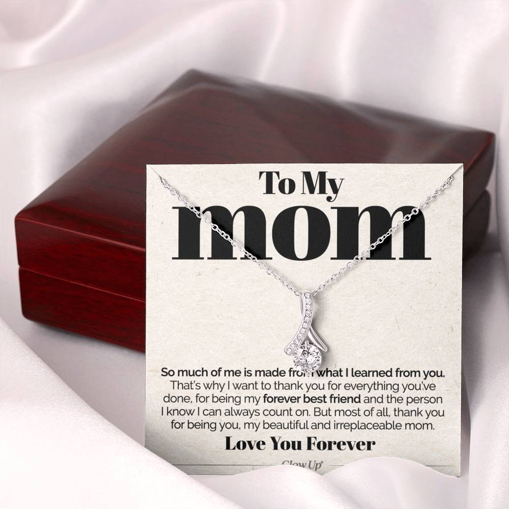 litzzy To My Mom - Forever Best Friend - Alluring Necklace Jewelry   