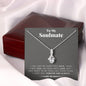 litzzy To My Soulmate - Last Everything Alluring Necklace - Necklace Gift For Her, Wife, Girlfriend, Anniversary, Wedding, Valentine, Birthday with Message Card Jewelry   