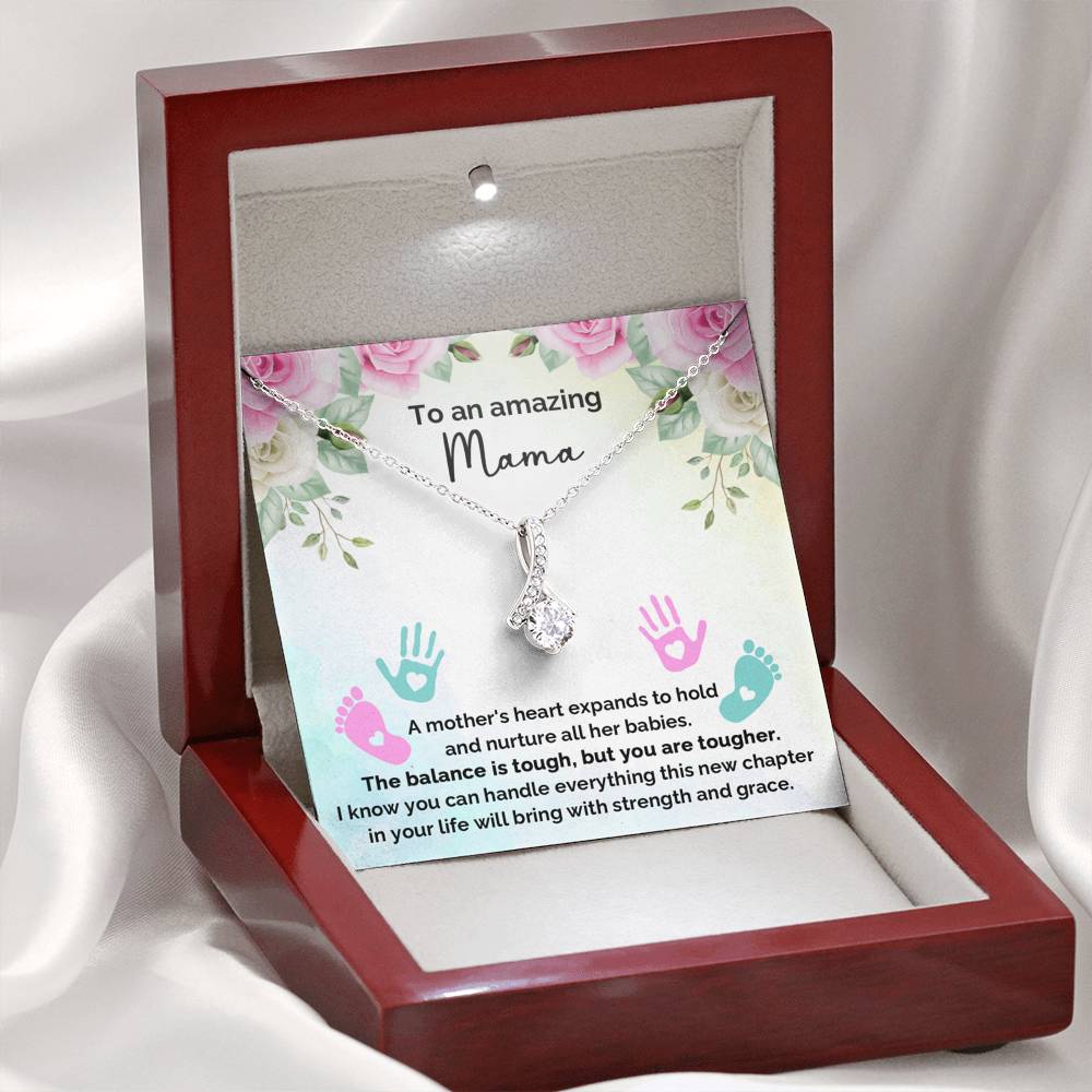 litzzy To An Amazing Mana - A Mother's Heart Expands To Hold And Nurture - Alluring Necklace Jewelry   
