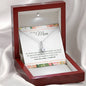 litzzy Litzzy Alluring Beauty Necklace To my Mom, I Love You Mom I Really Do  Mothers Day Jewelry, Necklace gifts set from Son, Daughter Jewelry   