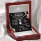 litzzy Litzzy Alluring Beauty Necklace To my Mom, You are the best mother anyone could ask for Mothers Day Jewelry, Necklace gifts set from Son, Daughter Jewelry   