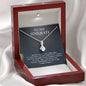 litzzy To My Soulmate - Never Forget That I Love You - Alluring Necklace - Necklace Gift For Her, Wife, Girlfriend, Anniversary, Wedding, Valentine, Birthday with Message Card Jewelry   