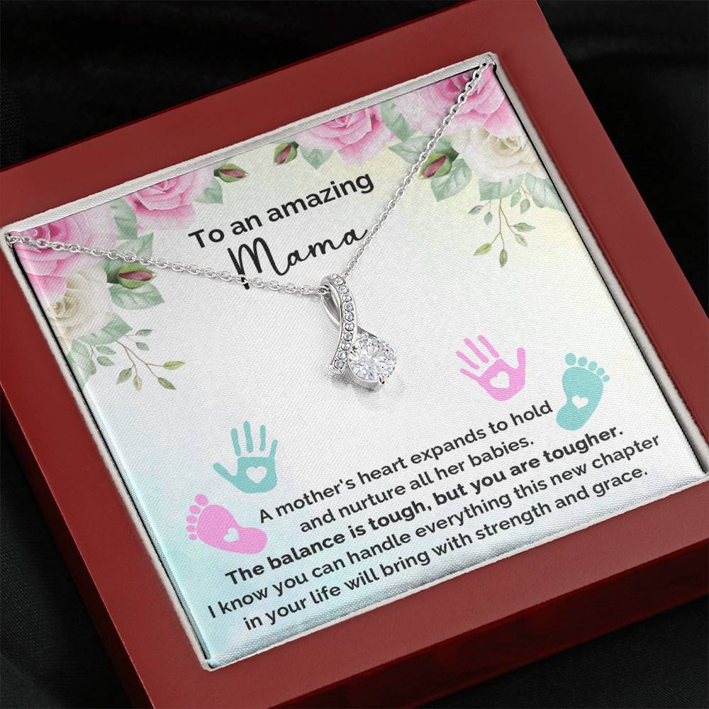 litzzy To An Amazing Mana - A Mother's Heart Expands To Hold And Nurture - Alluring Necklace Jewelry   