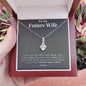 litzzy To My Future Wife - Love Of Life - Litzzy Alluring Beauty Necklace - Necklace for Wife from Husband Jewelry   