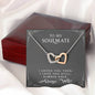 litzzy To My Soulmate - I Loved You Then. I Love You Still. Always Have - Necklace Gift For Her, Wife, Girlfriend, Anniversary, Wedding, Valentine, Birthday with Message Card Jewelry   