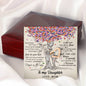 litzzy Dance In The Rain, Litzzy To My Daughter Jewelry Mahogany Style Luxury Box  