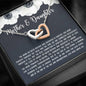 litzzy Mother Daughter Necklace Mother's Day Gift - To My Daughter Necklace - Litzzy Mother Day Gift Jewelry   