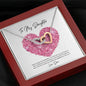 litzzy Necklace Gift For Daughter From Dad, Litzzy To My Daughter Jewelry   
