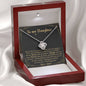 litzzy Always Keep Me In Your Heart, Litzzy To My Daughter Jewelry Mahogany Style Luxury Box  