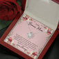 litzzy Litzzy Love Knot Necklace To my bonus mom, Life gave me the gift of you Mothers Day Jewelry, Necklace gifts set from Son, Daughter Jewelry   