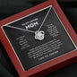 litzzy Litzzy Love Knot Necklace To my Mom, You're The World From Son Jewelry   
