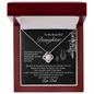 litzzy Believe In Yourself, Litzzy To My Daughter Jewelry Mahogany Style Luxury Box (w/LED)  