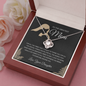 litzzy Litzzy Love Knot Necklace To my Greatest mom For all the times that I forgot to thank you Gift From Daughter Jewelry   