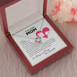 litzzy Litzzy Love Knot Necklace To My Loving Mom, Love always and forever Gift From Daughter Jewelry   
