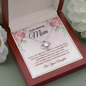 litzzy Litzzy Love Knot Necklace To my amazing mom, For all the times that I forgot to thank you Mothers Day Jewelry, Necklace gifts set from Son, Daughter Jewelry   