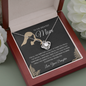 litzzy Litzzy Love Knot Necklace To my Greatest mom For all the times that I forgot to thank you Gift From Daughter Jewelry   