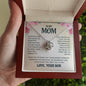 litzzy Litzzy Love Knot Necklace To My Mom, Embrace Necklace for Mom from Son Jewelry   