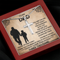litzzy To My Dad - The Superhero In My Life - To My Dad necklace, dad gifts from daughter, dad gifts from son, Thank you Dad gift, Son daughter to Dad Gift Jewelry   