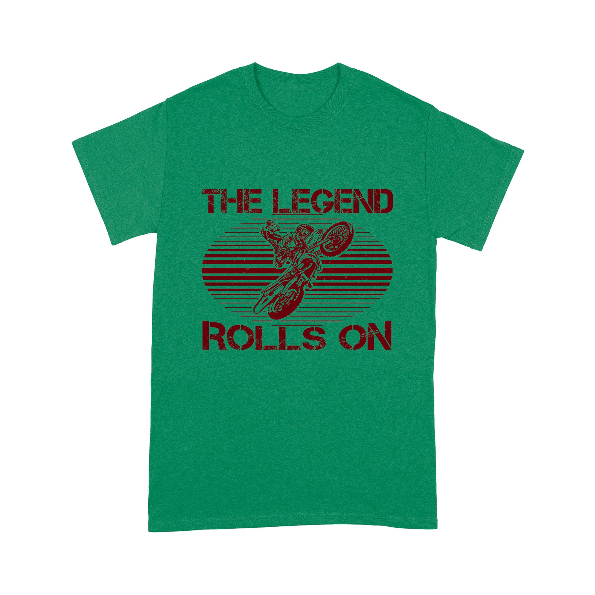 litzzy The Legend Rolls On - Motorcycle T-Shirt | Made in US T-Shirt S Kelly 