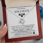 litzzy To My Badass Soulmate - There Isn't Anyone Else - Litzzy Love Knot Necklace Gift For Soulmate Jewelry   