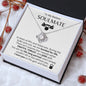 litzzy To My Badass Soulmate - There Isn't Anyone Else - Litzzy Love Knot Necklace Gift For Soulmate Jewelry   