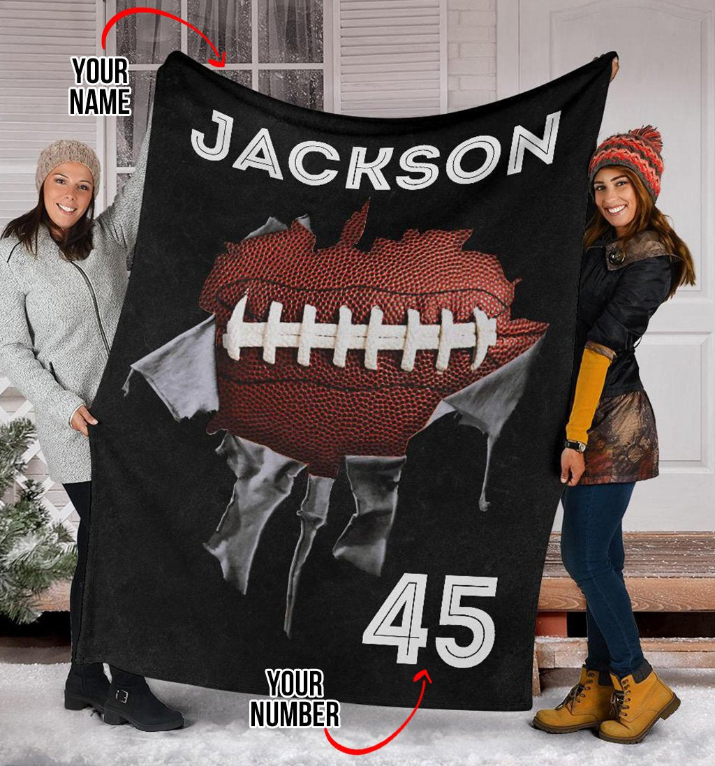 litzzy Personalized Torn Fb Fleece Blanket - Tlno0511204 Quilt Blanket   