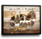 litzzy Turkey Photo Collage Canvas | Personalized Gift For Turkey Hunters Canvas Wall Art   
