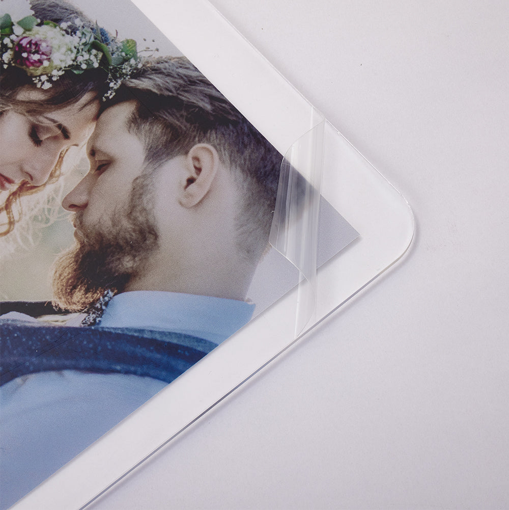 litzzy Personalized Music Plaque Scannable Code Night Light 8*12 inches Acrylic Plaque   