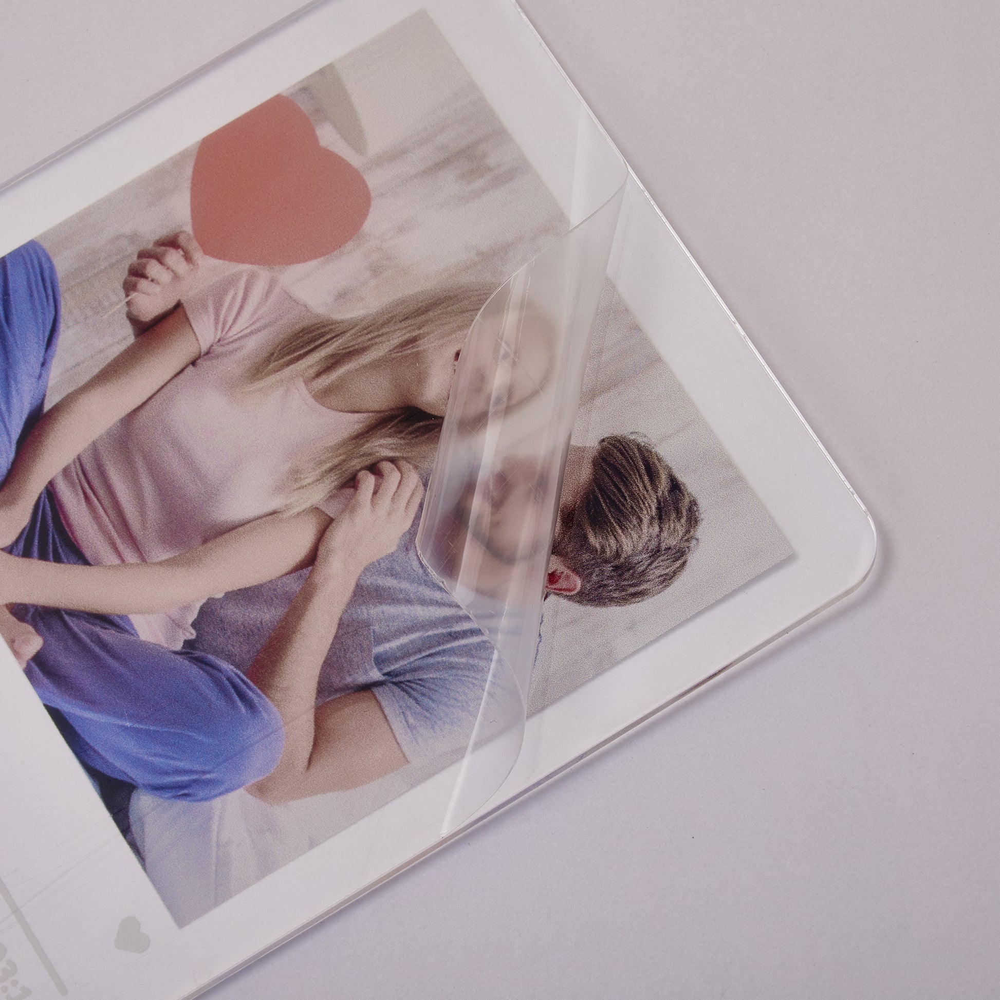 litzzy Custom Scannable Code Acrylic Music Plaque with Wooden Base - 3 Sizes Acrylic Plaque   