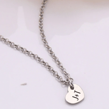 litzzy Personailzed Keychain and Heart Necklace Gift Box You Are My Penguin Couple Gifts Jewelry   