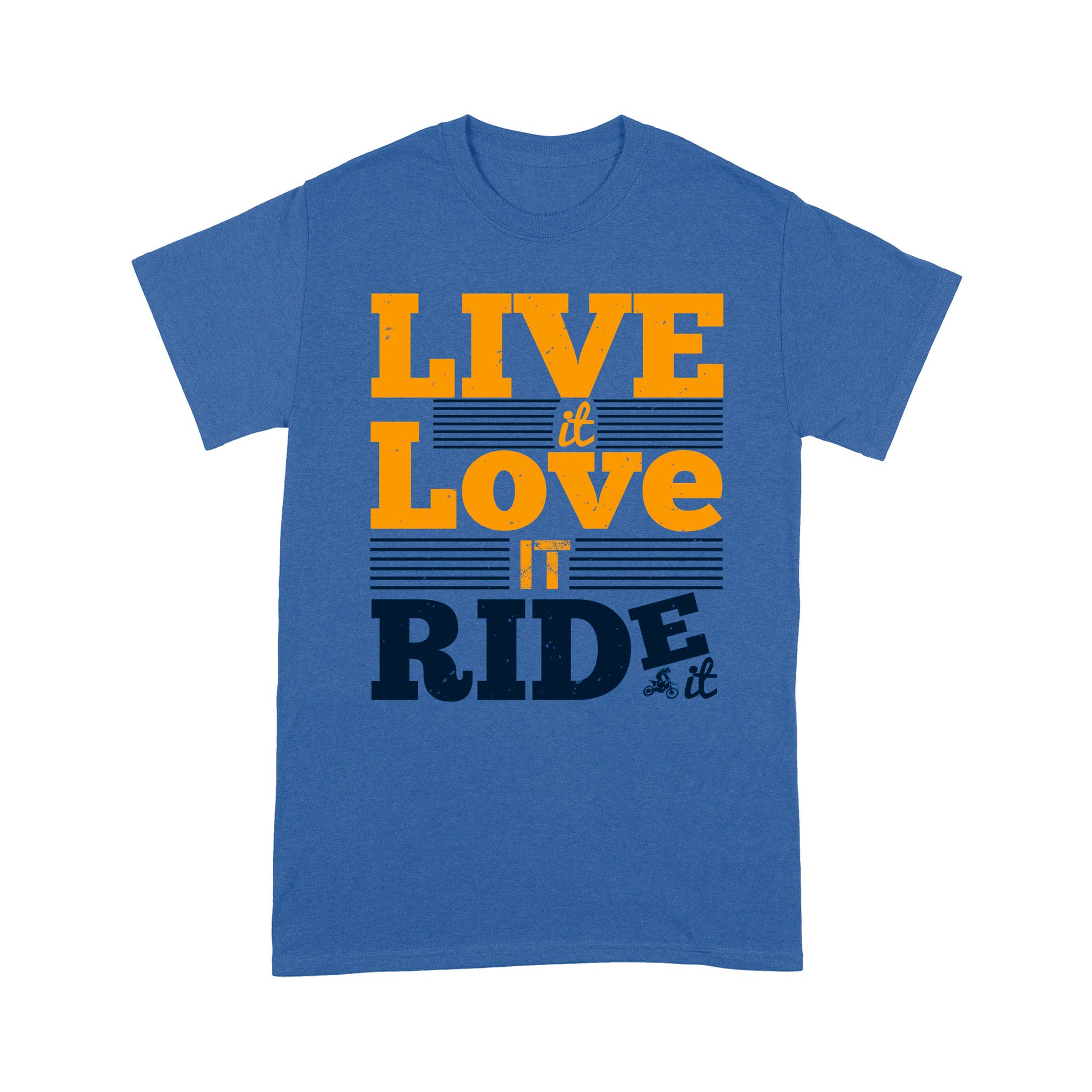 litzzy Live it. Love it. Ride it - Motorcycle T-Shirt | Made in US T-Shirt S Royal 