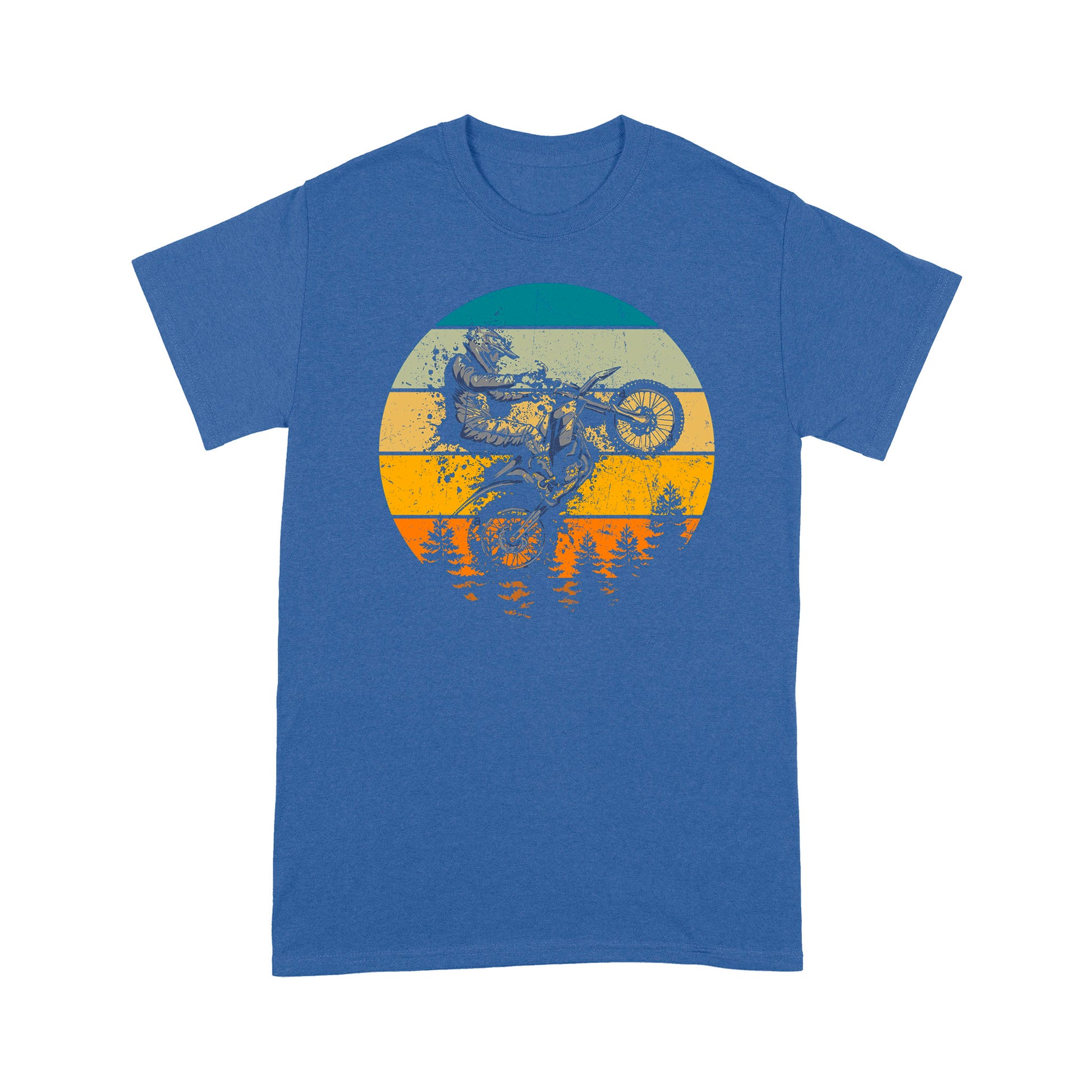 litzzy Motorcycle racing - Motorcycle T-Shirt | Made in US T-Shirt S Royal 