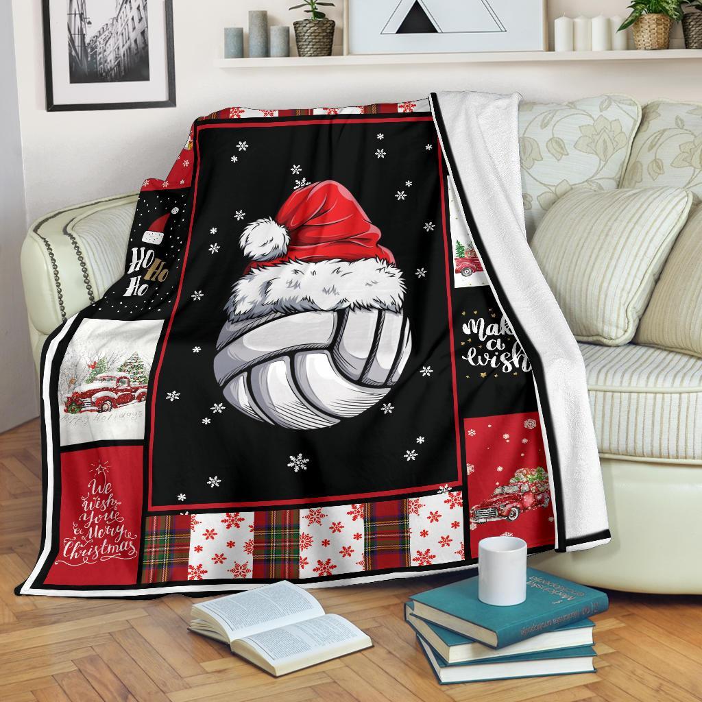 litzzy Sport Santa Xmas Fleece Blanket - Lath2011201 Quilt Blanket   