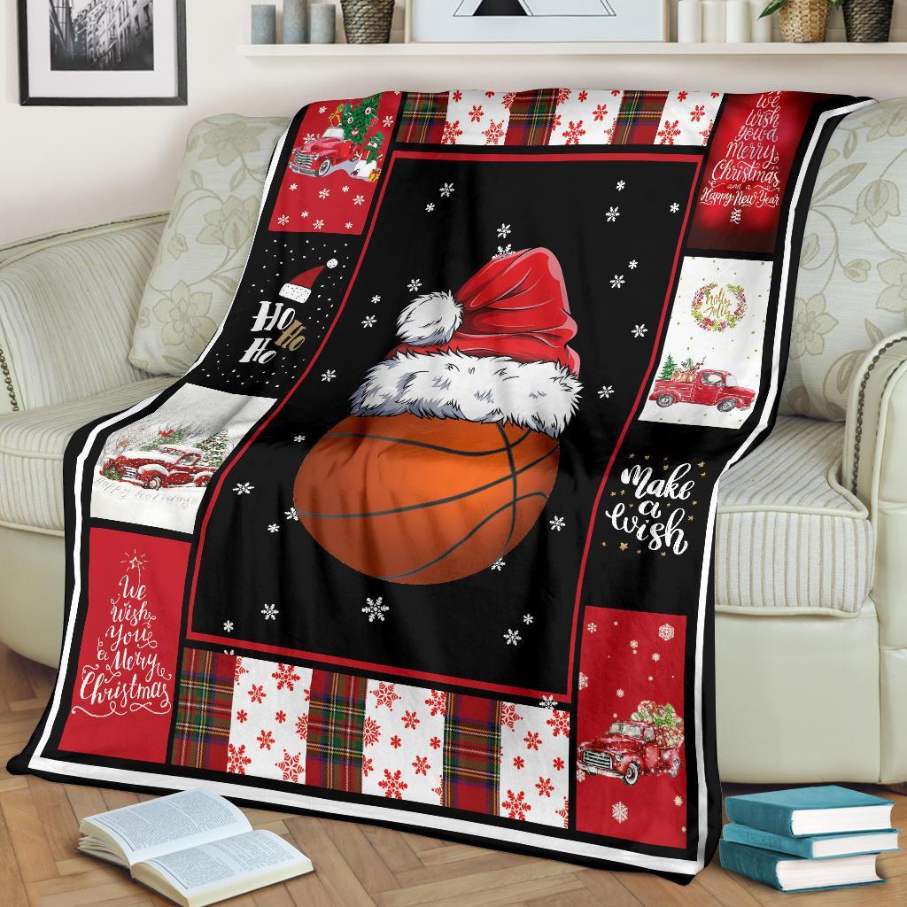 litzzy Sport Santa Xmas Fleece Blanket - Lath2011201 Quilt Blanket   