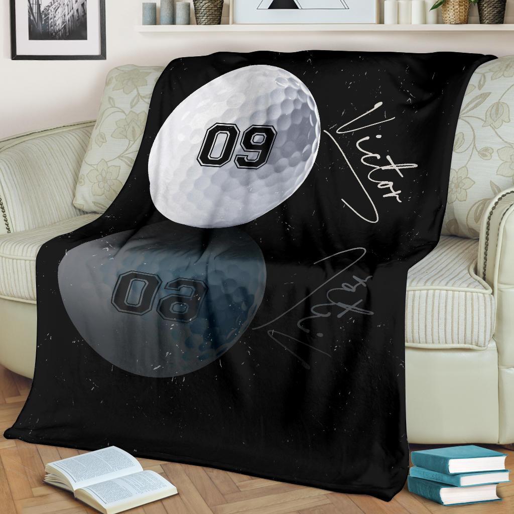 litzzy Personalized Sport Reflection Fleece Blanket - Lath1611201 Quilt Blanket   