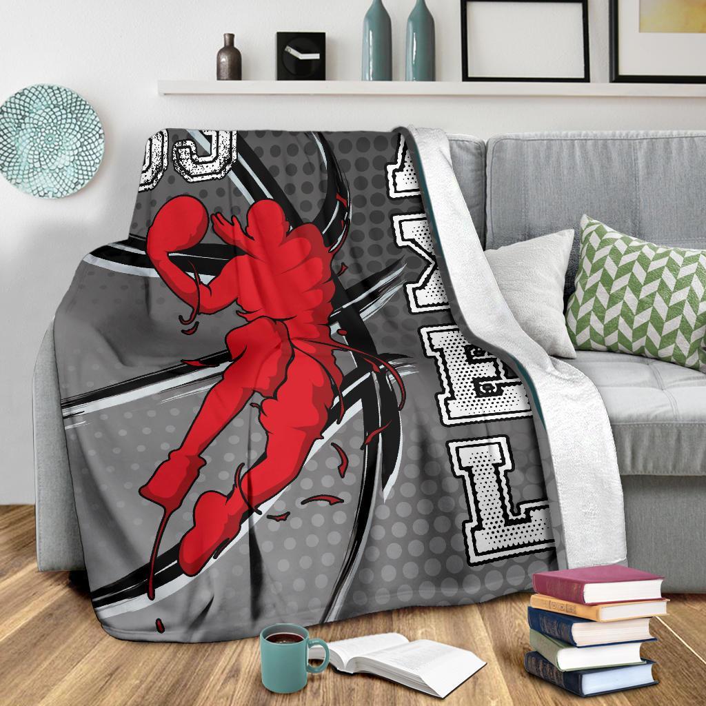 litzzy Personalized Basketball Fleece Blanket - Latg1011202 Quilt Blanket   