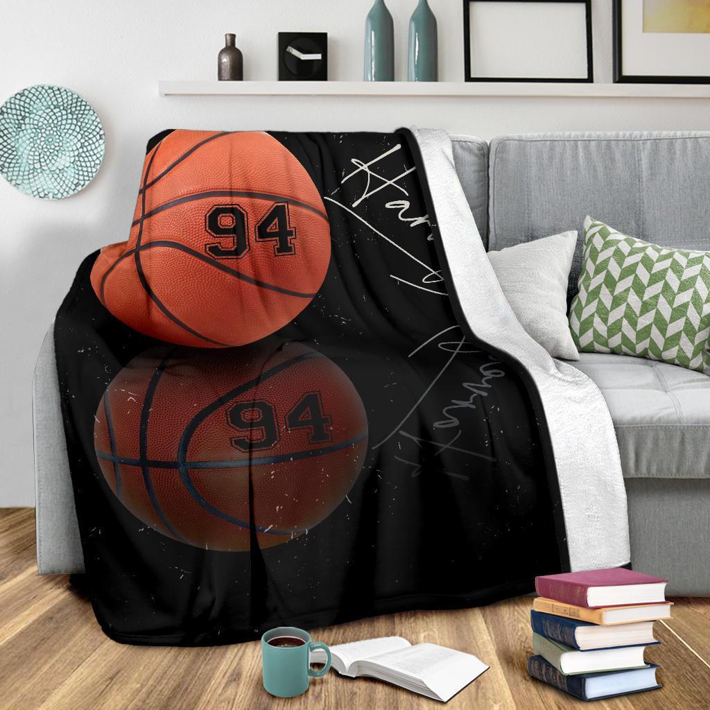 litzzy Personalized Sport Reflection Fleece Blanket - Lath1611201 Quilt Blanket   
