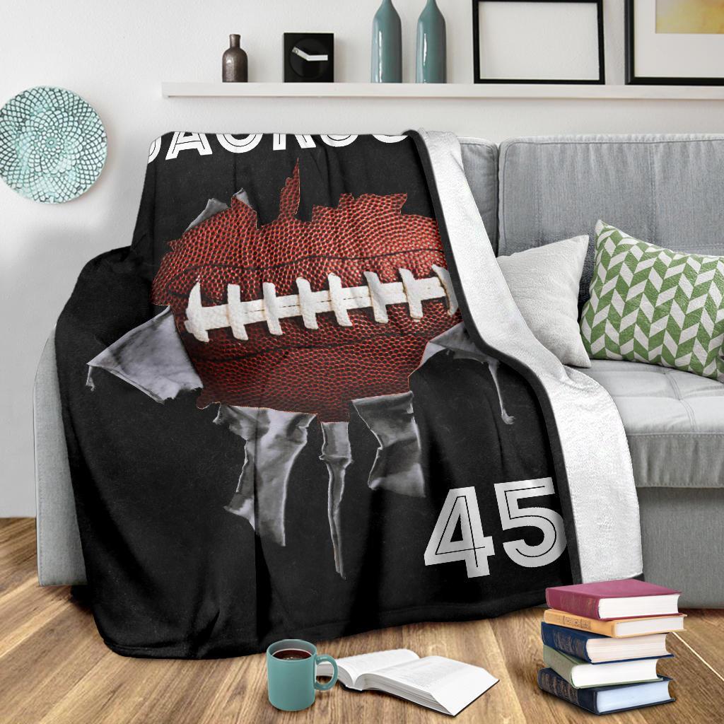 litzzy Personalized Torn Fb Fleece Blanket - Tlno0511204 Quilt Blanket   