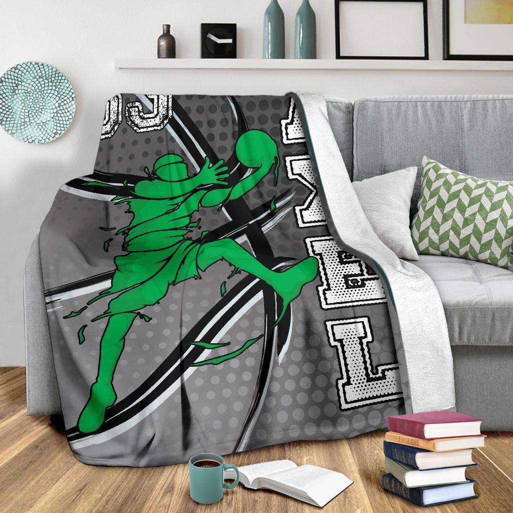 litzzy Personalized Basketball Fleece Blanket - Latg1011202 Quilt Blanket   