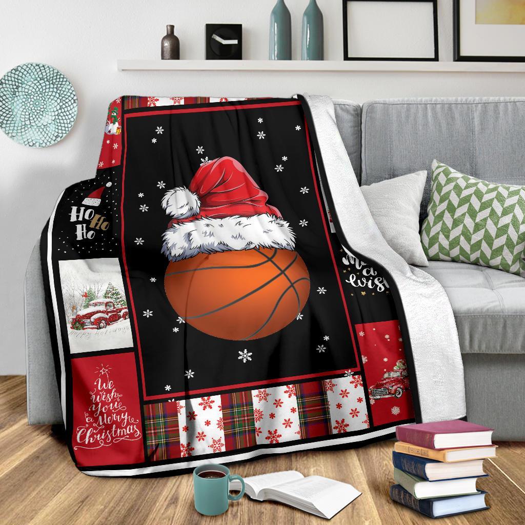 litzzy Sport Santa Xmas Fleece Blanket - Lath2011201 Quilt Blanket   
