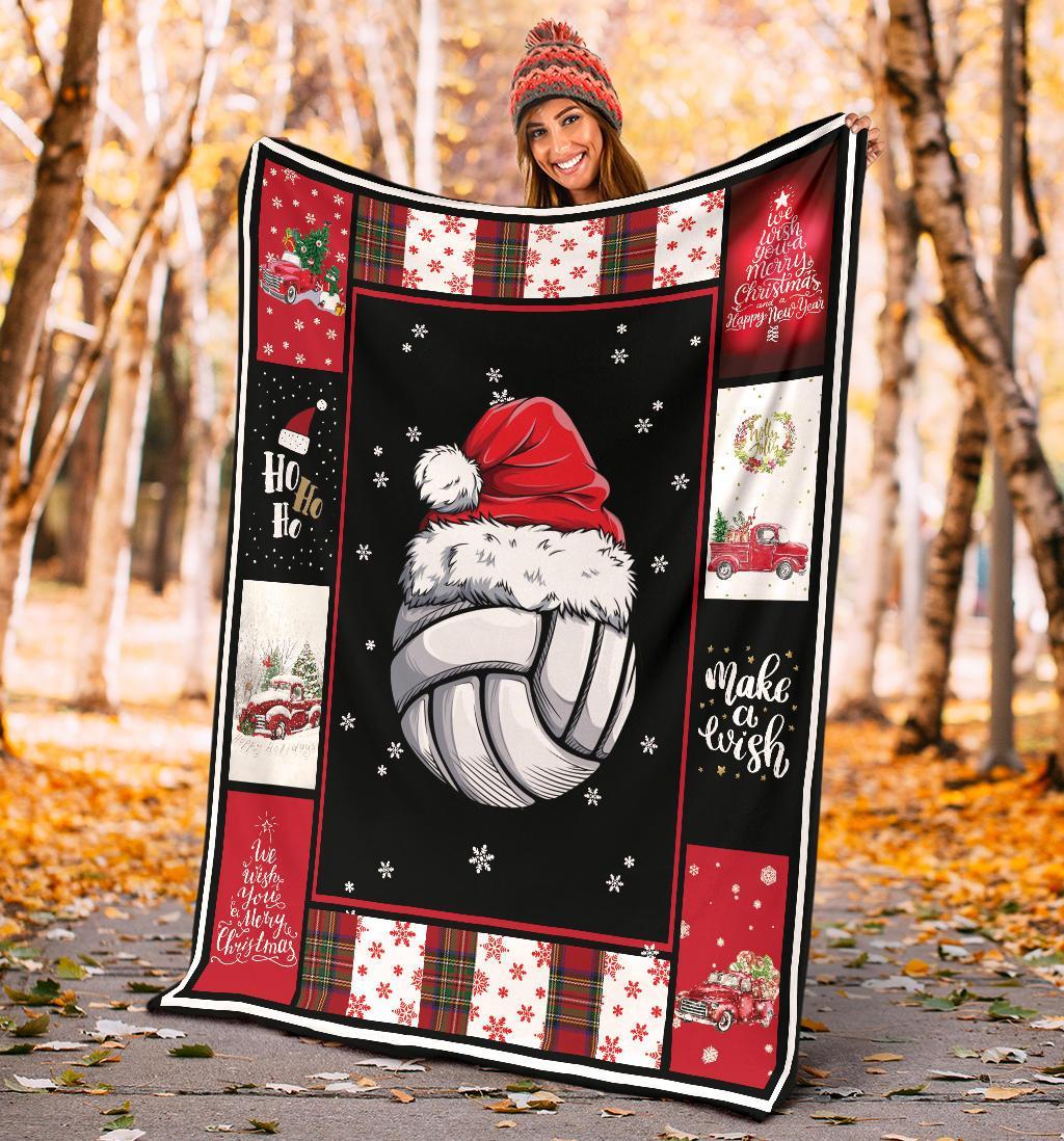 litzzy Sport Santa Xmas Fleece Blanket - Lath2011201 Quilt Blanket   